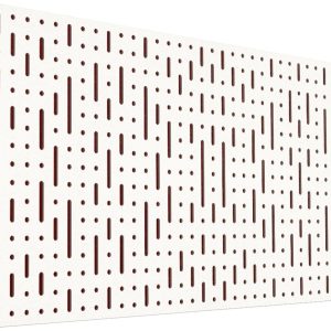 Mega Acoustic FiberPRO120 Binary Bean White/Dark Red Fa akusztikai panel