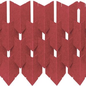 Mega Acoustic DART-PET 12 Pieces Dark Red Akusztikai panel