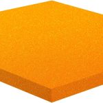 Mega Acoustic HoneyFoam3 Orange Akusztikai panel