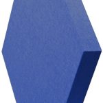 Mega Acoustic HexaPET 5 cm Blue Akusztikai panel