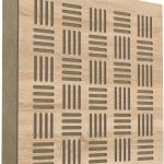 Mega Acoustic FiberPRO60 Bean Sonoma Oak/Beige Fa akusztikai panel