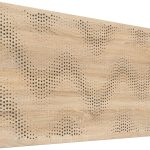 Mega Acoustic FiberPRO120 Sinus Sonoma Oak/Green Fa akusztikai panel