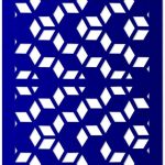 Mega Acoustic AcouScreen PET 1 cm Navy Blue Akusztikai panel