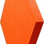 Mega Acoustic HEXAPET GP06 Orange Akusztikai panel