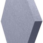 Mega Acoustic HexaPET 5 cm Light Gray Akusztikai panel