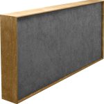 Mega Acoustic FiberExcellent120 Natural/Gray Fa akusztikai panel