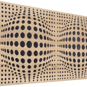 Mega Acoustic FiberPRO120 AcouSphere Sonoma Oak/Black Fa akusztikai panel