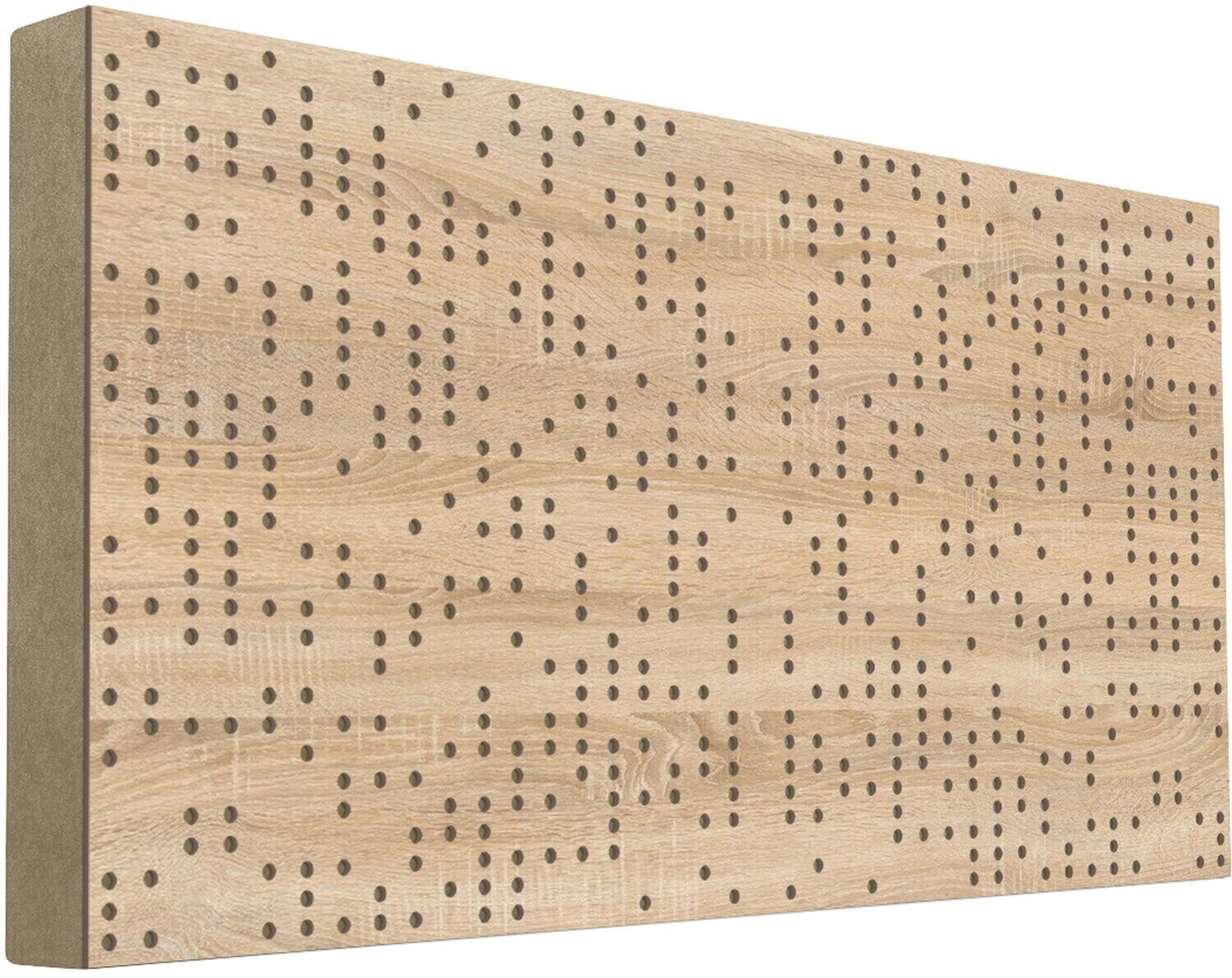 Mega Acoustic FiberPRO120 Binary Diffuser Negative Sonoma Oak/Beige Fa akusztikai panel