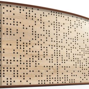 Mega Acoustic AcouStand Binary Diffuser Sonoma Oak/Alder/Black Fa akusztikai panel