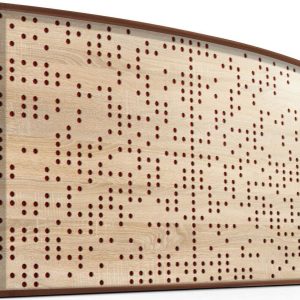 Mega Acoustic AcouStand Binary Diffuser Sonoma Oak/Alder/Red Fa akusztikai panel