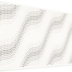 Mega Acoustic FiberPRO120 SineWave White/Gray Fa akusztikai panel