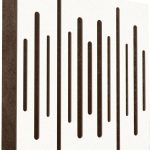 Mega Acoustic FiberPRO60 Spectrum White/Brown Fa akusztikai panel