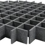 Mega Acoustic AcouCloud PET 9 cm Dark Gray Akusztikai panel