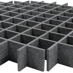 Mega Acoustic AcouCloud PET 9 cm Dark Gray Akusztikai panel