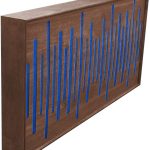 Mega Acoustic FiberExcellentPRO120 Walnut/Blue Fa akusztikai panel