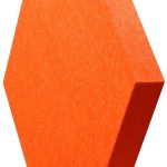 Mega Acoustic HexaPET 3 cm Orange Akusztikai panel