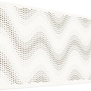 Mega Acoustic FiberPRO120 Sinus White/Light Brown Fa akusztikai panel