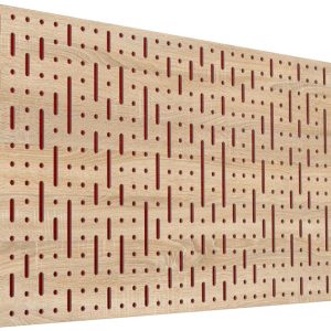 Mega Acoustic FiberPRO120 Binary Bean Sonoma Oak/Red Fa akusztikai panel