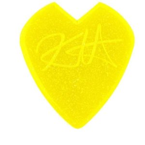 Dunlop 47RKH3NYS Kirk Hammett Yellow Sparkle Jazz III Pengető