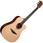 LAG Tramontane T70DC Natural Satin Akusztikus gitár