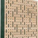 Mega Acoustic FiberPRO60 Binary Bean Sonoma Oak/Green Fa akusztikai panel