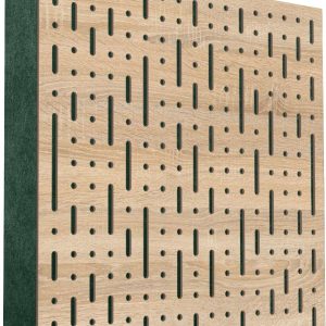Mega Acoustic FiberPRO60 Binary Bean Sonoma Oak/Green Fa akusztikai panel