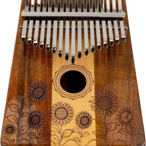 Shamann 17 Key Flower Koa + Maple Kalimba