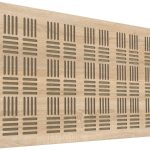 Mega Acoustic FiberPRO120 Bean Sonoma Oak/Beige Fa akusztikai panel