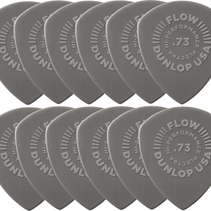 Dunlop 541P073 Flow Nylon 0.73 Player Pack Pengető