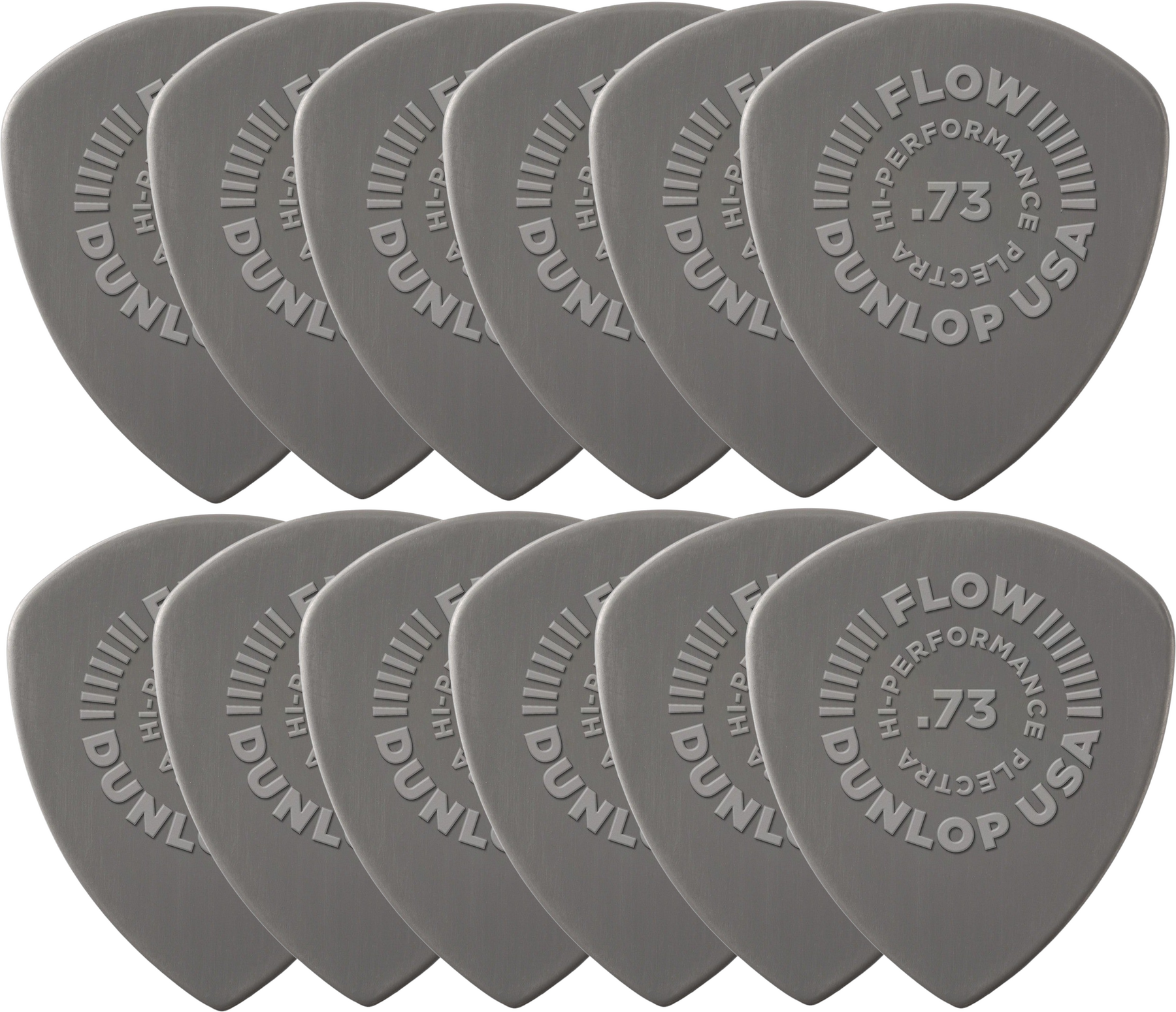 Dunlop 541P073 Flow Nylon 0.73 Player Pack Pengető
