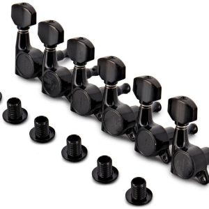 Gotoh SG381 07 L6 Black Gitár hangolókulcs