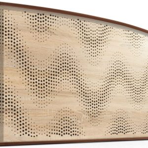 Mega Acoustic AcouStand Sinus Sonoma Oak/Alder/Black Fa akusztikai panel