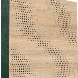 Mega Acoustic FiberPRO60 SineWave Sonoma Oak/Green Fa akusztikai panel
