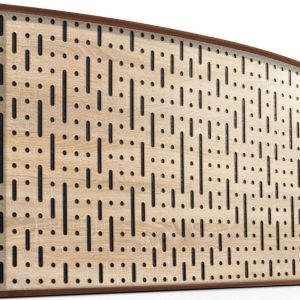 Mega Acoustic AcouStand Binary Bean Sonoma Oak/Alder/Black Fa akusztikai panel