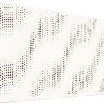 Mega Acoustic FiberPRO120 SineWave White/Dark Red Fa akusztikai panel