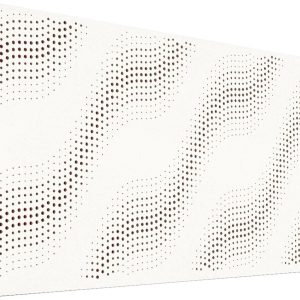 Mega Acoustic FiberPRO120 SineWave White/Dark Red Fa akusztikai panel