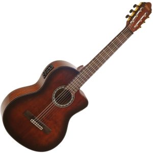 Valencia VC564CE 4/4 Brown Sunburst Elektro-klasszikus gitár