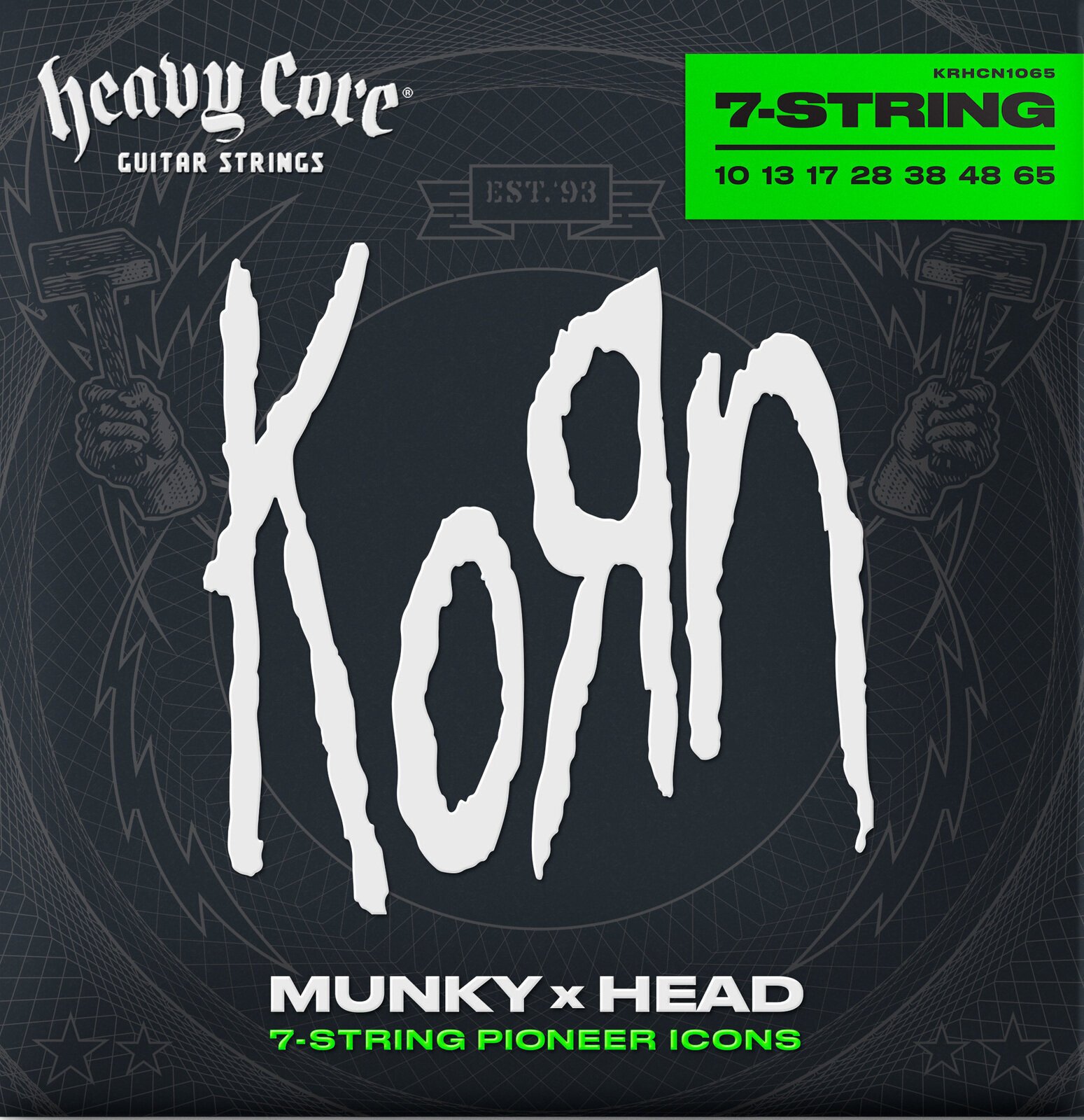 Dunlop KRHCN1065 String Lab Korn 7-String Elektromos gitárhúrok